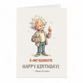 Albert Einstein Birthday Card | Funny Science Greeting Card