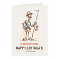Don Quixote Birthday Card | Literary Adventure Greeting Card