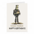 Frankenstein Monster Birthday Card | Classic Gothic Horror Card