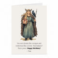 Freya Birthday Card | Norse Goddess Greeting Card