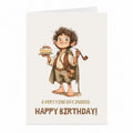 Halfling Birthday Card | Cosy Fantasy Adventure Greeting Card