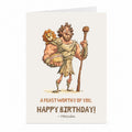 Hercules Birthday Card | Greek Mythology Greeting Card