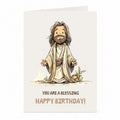 Jesus Birthday Card | Christian Blessing Greeting Card
