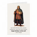 King Arthur Birthday Card | Arthurian Legend Greeting Card
