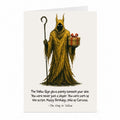 King in Yellow Birthday Card | Dark Fantasy Horror Greeting Card