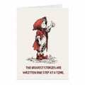 Little Red Riding Hood Encouragement Card | Brave Steps Card