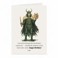 Loki Birthday Card | Norse Mythology Greeting Card