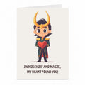 Loki Liebeskarte – Nordische Mythologie-Motiv von JustTheCardGuy