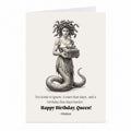 Medusa Birthday Card | Greek Mythology Card for Her