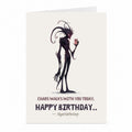 Nyarlathotep Birthday Card | Lovecraftian Cosmic Horror Card