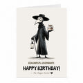 Plague Doctor Birthday Card | Diagnosis Legendary Gothic Card