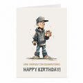 Funny Rapper Birthday Card | Hip Hop Music Greeting Card