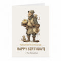 Ratcatcher Birthday Card | Funny Folklore Greeting Card