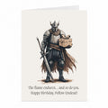 Undead Knight Birthday Card | Dark Fantasy Gamer Card