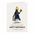 Headless Horseman Birthday Card | Funny Gothic Folklore Card