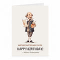 Shakespeare Birthday Card | Literary Birthday Greeting Card