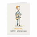 Truck Driver Birthday Card | Miles and Memories Greeting Card